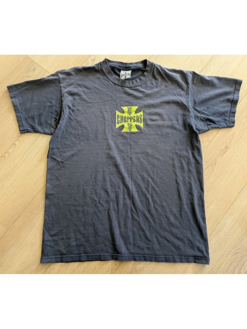 Vintage Y2K West Coast Choppers 2002 "Choppers For Life" Black T Shirt Men L